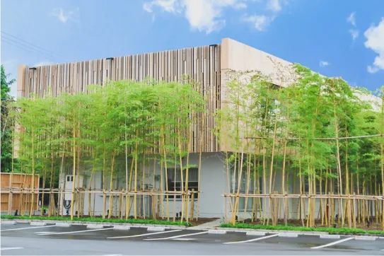 飯塚地区の斎場の外観