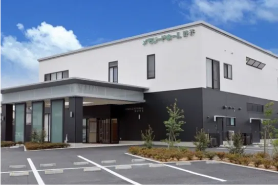 福岡市早良区のメモリードホール野芥の斎場の外観